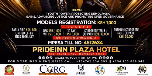 MR & MISS TRANQUILITY AFRICA ft WEZESHA AWARDS 2026