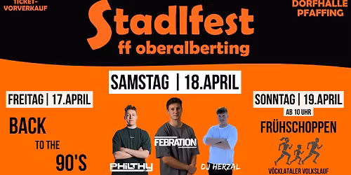 Stadlfest Pfaffing 2026