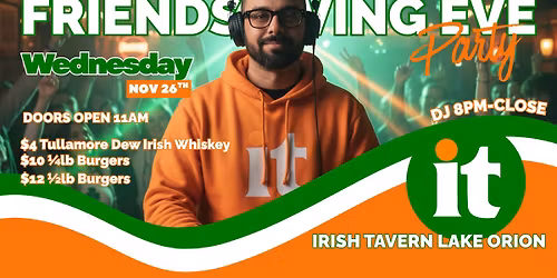 Friendsgiving Eve Party