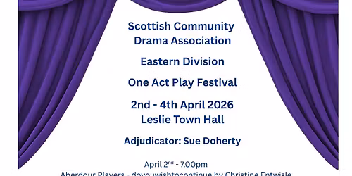 SCDA One Act Play Festival Eastern Divisional Final