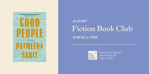 August Fiction Book Club: Good People
