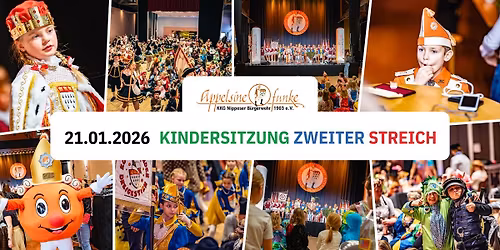 KINDERSITZUNG 2026 - ZWEITER STREICH