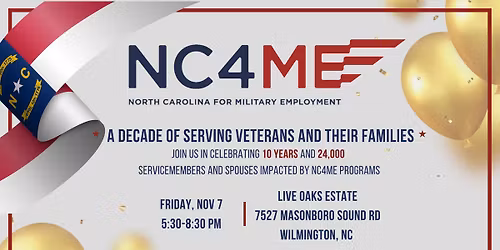 NC4ME Anniversary Celebration
