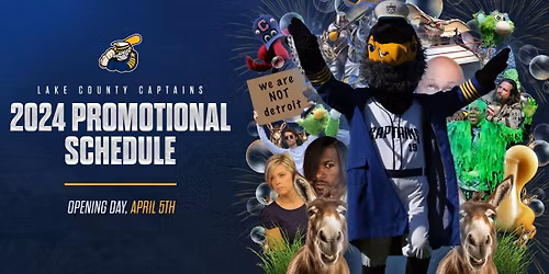 Lake County Captains at West Michigan Whitecaps