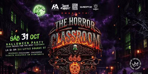 HALLOWEEN 2026 \u2014 THE HORROR CLASSROOM