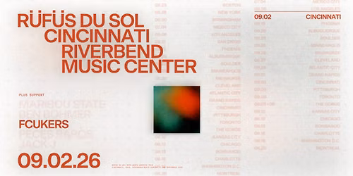 R\u00dcF\u00dcS DU SOL NORTH AMERICA 2026 with Fcukers