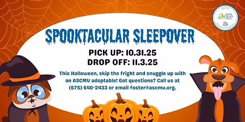 ASCMV's Spooktacular Sleepover