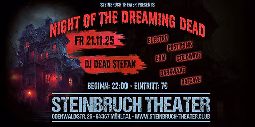 Night Of The Dreaming Dead mit DJ Dead Stefan