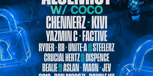 Locked In Tour: ALCEMIST, COCO + MORE (UNIFI SOUNDSYSTEM)(DNB)