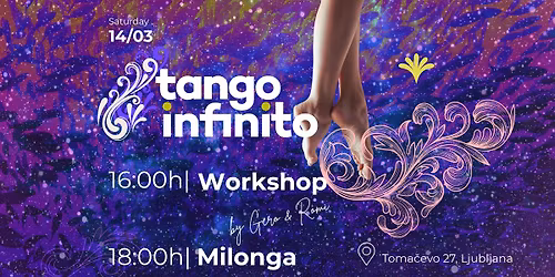 Milonga infinita + advanced tango workshop | March edition
