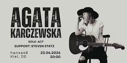 #KR26: Agata Karczewska (PL) solo live + Support: Steven Statz I Hansa48 Kiel