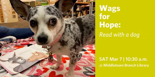 R.E.A.D. with Wags for Hope (ages 5-10)