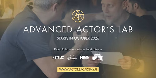 Advanced Actor's Lab - Helsinki - 2026