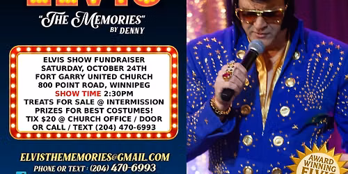 Elvis Show Fundraiser