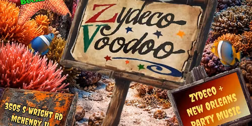 Zydeco Voodoo at Kief's Reef - It's a beach party!