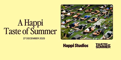 A Happi Taste Of Summer : Pop Up Pilates and Exclusive Festival Entry