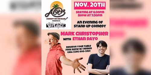 Anthony\u2019s Comedy On The Blvd presented by Venturino\u2019s