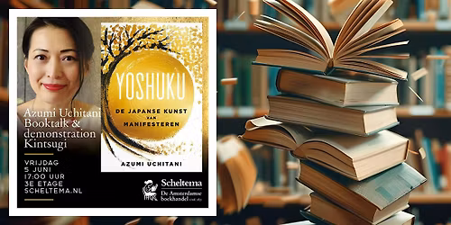 Azumi Uchitani Booktalk & demonstration Kintsugi