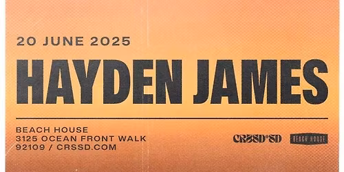 Hayden James at Decca Live
