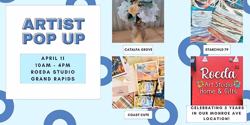 Artist Pop Up at Roeda Studio