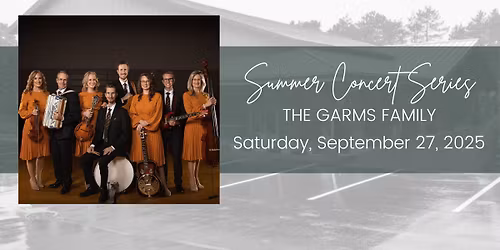 The Garms Family in Concert