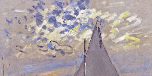 Make Your Mark: Claude Monet's "Sailboat at Le Petit-Gennevillier"s