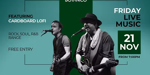 Friday Live Music - Cardboard LoFi