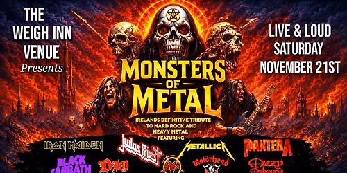 Monsters of Metal Live at The Weigh Inn Bar Omagh \ud83e\udd18