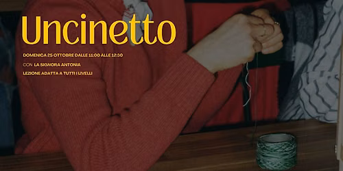 Workshop di uncinetto