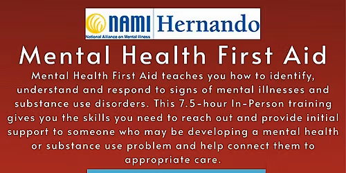 Mental Health First Aid