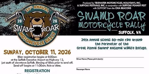 \ud83c\udfcd\ufe0f BoneShakers Ride to the 24th Annual Swamp Roar Motorcycle Rally! \ud83d\udc3b\ud83c\udf32