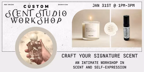 The Scent Studio: Design Your Own Fragrance w\/ Mode Korvidae