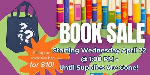 Pop-up Book Sale @ WDM Public Library! 