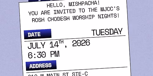 Rosh Chodesh Worship Nights!