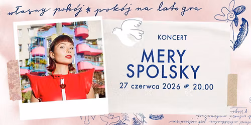 Pok\u00f3j na lato gra: MERY SPOLSKY | koncert \ud83d\udca5