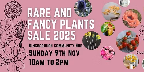 Rare and Fancy Plant Sale 2025
