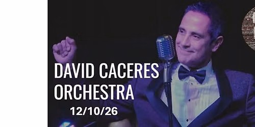 DAVID CACERES ORCHESTRA: Jazzy Holiday Big Band -- Coffee House Houston