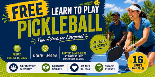 Lake & Shore Days 2026: Learn-to-Play Pickleball