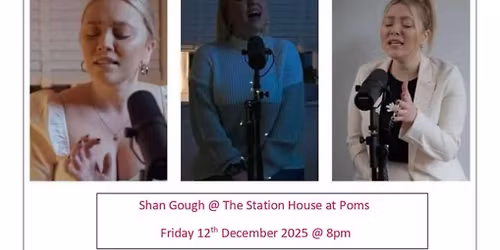 Live Music - Shan Gough at The Station House at Poms