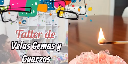 Taller de Velas Tipo Gemas y Cuarzos, Madrid