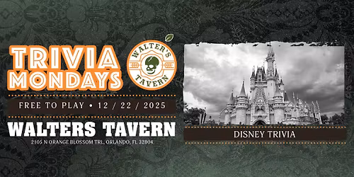 Walter's Tavern Trivia Night: Disney