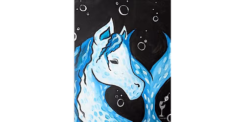 Mystical Fantasy Sea Creature - Paint and Sip in Houston | Classpop!\u2122
