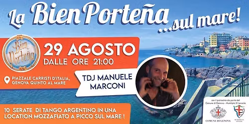 \ud83d\udc49LA Milonga Bien Porte\u00f1a SUL MARE a G\u00e9nova \u203c\ufe0f\ud83d\udd1d