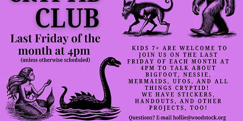 Cryptid Club for Kids