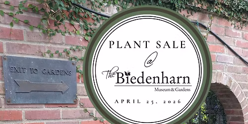 Annual Plant Sale at The Biedenharn Museum & Gardens