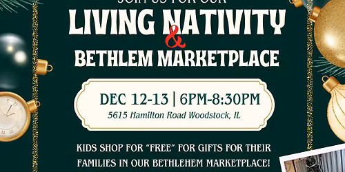Bethlehem Marketplace & Living Nativity 
