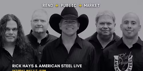 Rick Hays & American Steel LIVE at Reno Public Market