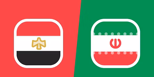 Egypt vs Iran - World Cup - Match 63 (Group G)