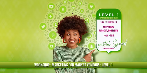Workshop: Marketing for Market Vendors - Level 1