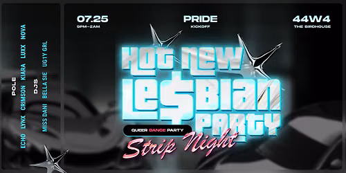 HOT NEW LESBIAN PARTY \/\/ PRIDE KICKOFF
